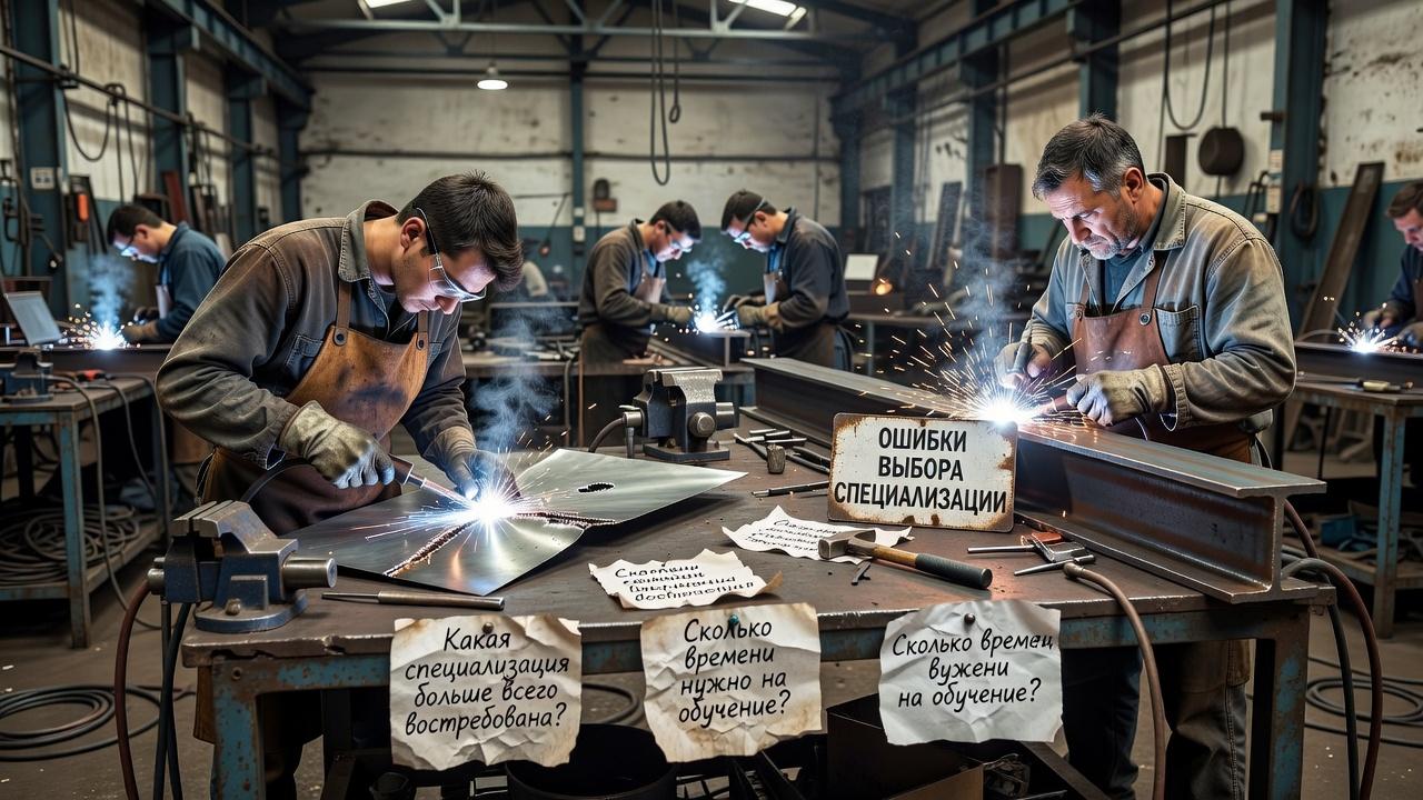 Какие ошибки допускают при выборе сварочной специализации. Частые вопросы