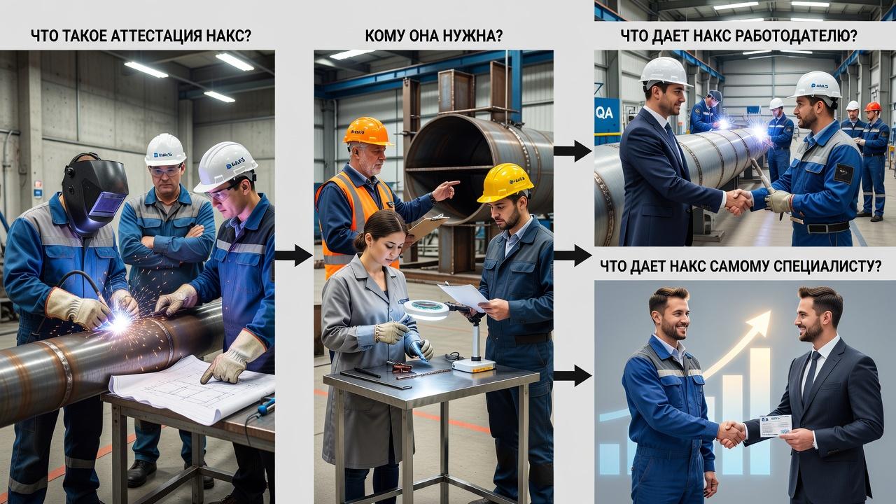 Что такое аттестация НАКС и кому она нужна. Что дает НАКС работодателю и самому специалисту