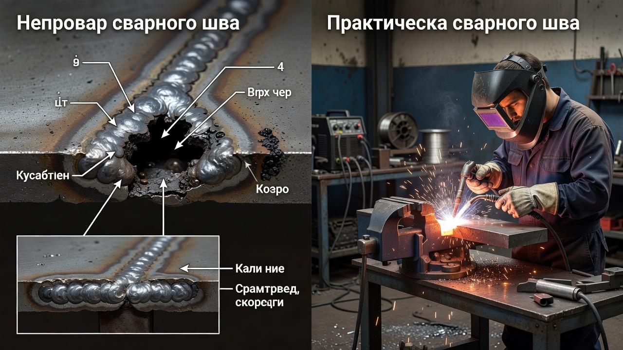 Непровар сварного шва: причины и диагностика. Как предотвратить непровар: практические меры