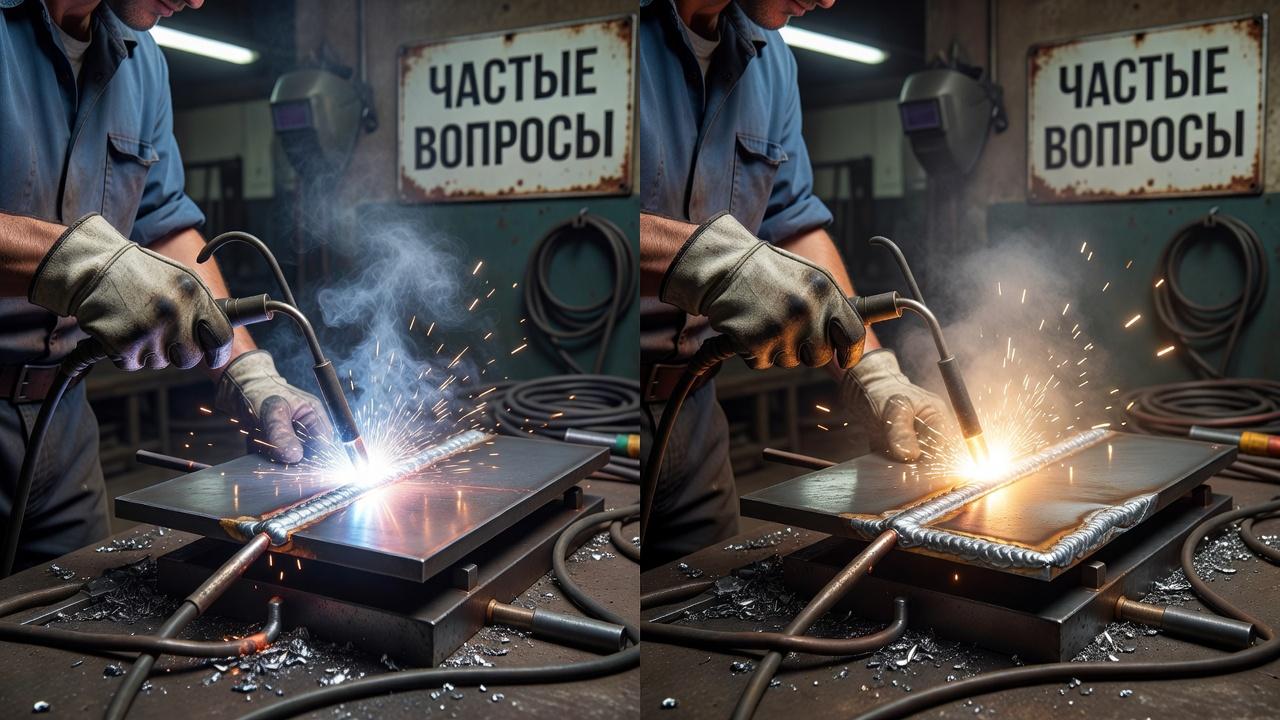Прямая и обратная полярность при ручной сварке. Частые вопросы