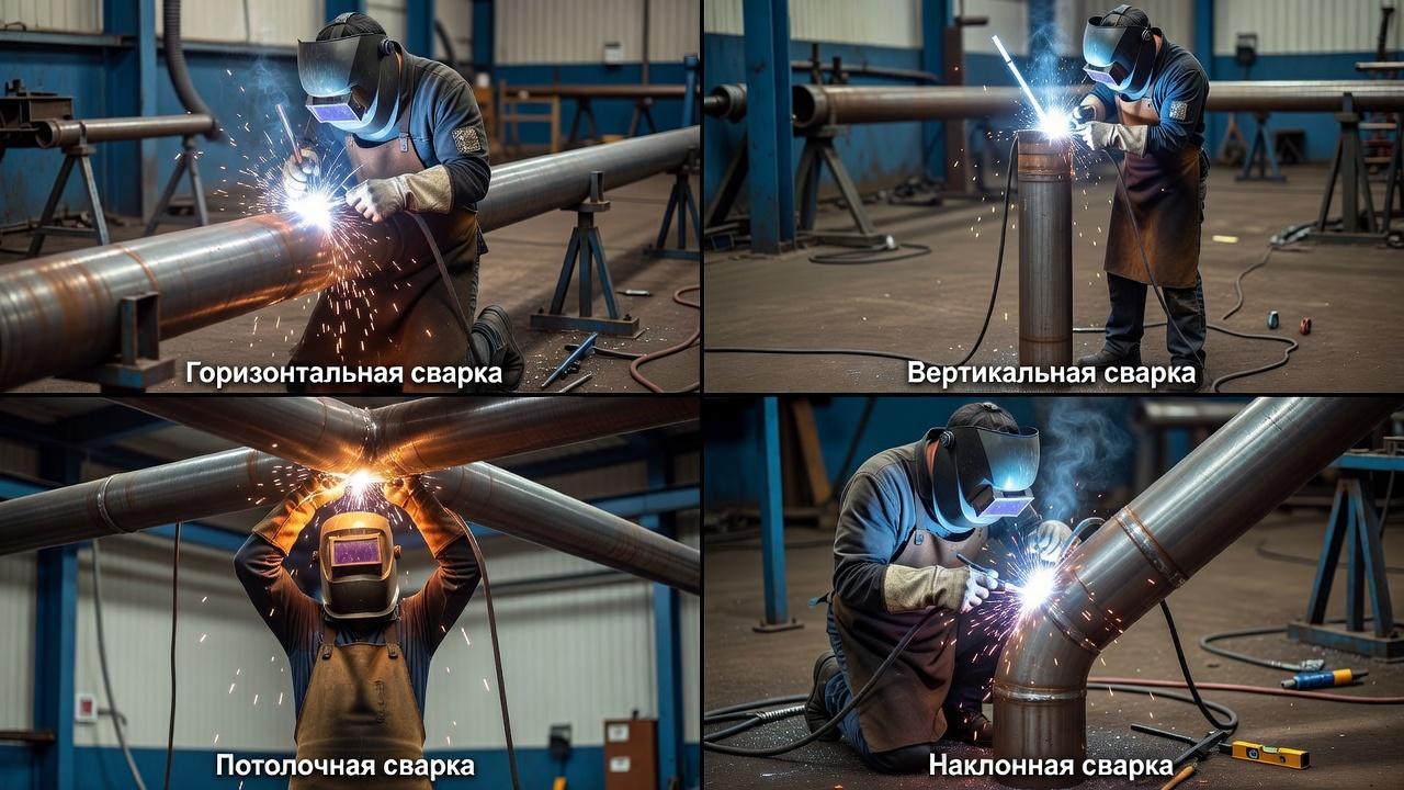 Особенности сварки труб в разных положениях. От чего зависит технология сварки трубного стыка